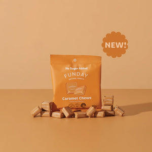 Caramel Chews 45g - Funday Natural Sweets