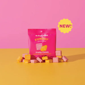 Fruity Chews 45g  - Funday Natural Sweets