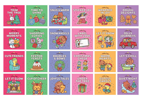 Happy Days - Cosy Colouring Advent Calendar