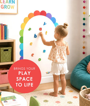 Magnetic Wall Decal - Peel & Play - Curious Columbus
