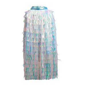 Disney Frozen Elsa Sequin Cape - Pink Poppy