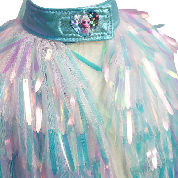 Disney Frozen Elsa Sequin Cape - Pink Poppy