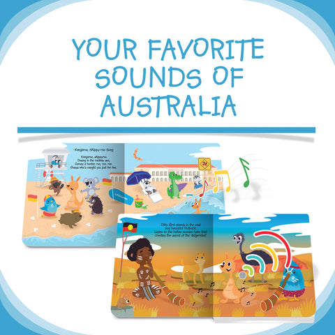 Sounds of Australia - Musical Board Book - Ditty Bird
