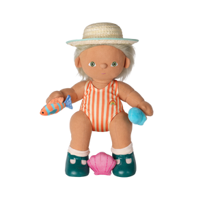 Boardwalk Beach Set - Seashell Shores Outfit Set - Dinkum Dolls