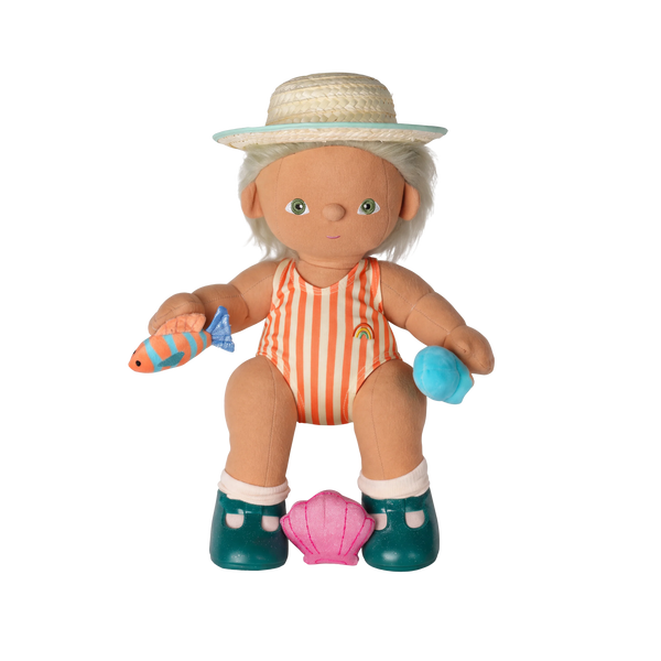 Boardwalk Beach Set - Seashell Shores Outfit Set - Dinkum Dolls
