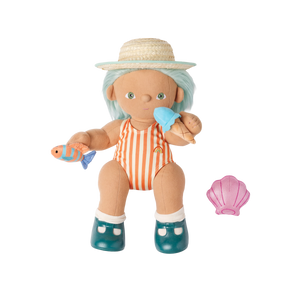 Boardwalk Beach Set - Seashell Shores Outfit Set - Dinkum Dolls