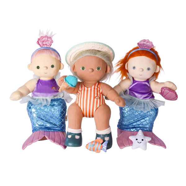 Boardwalk Beach Set - Seashell Shores Outfit Set - Dinkum Dolls
