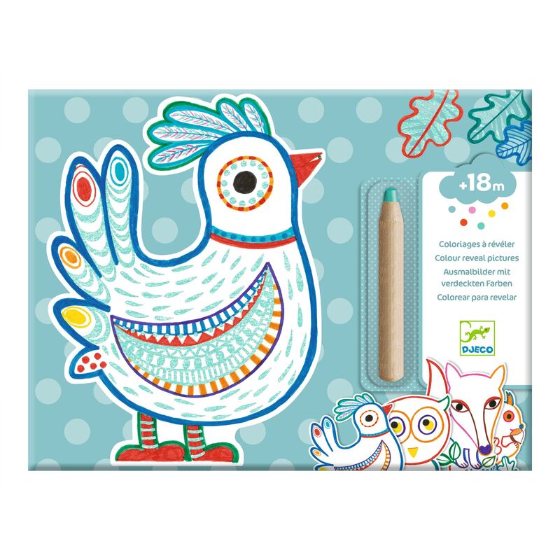 Forest Friends Colour Reveal Set - Djeco - DISCOUNTED