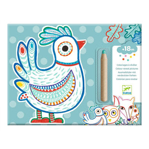 Forest Friends Colour Reveal Set - Djeco - DISCOUNTED