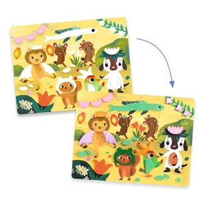 Foam Collage - Sparkling Parties Activity - Djeco