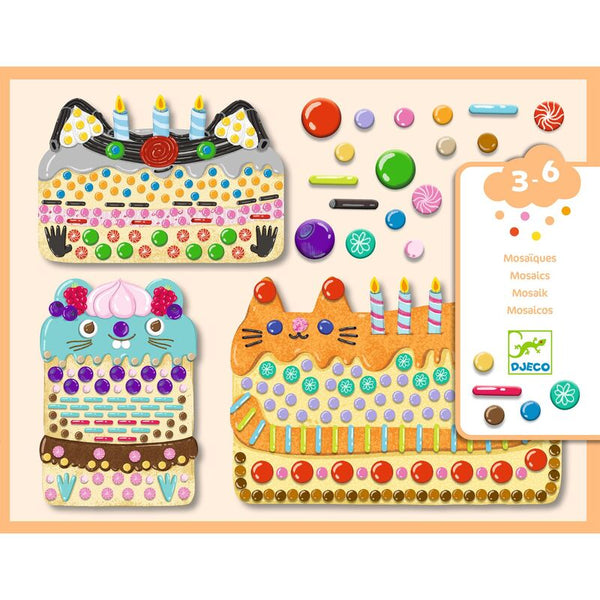 Cakes & Sweets Mosaics - Djeco