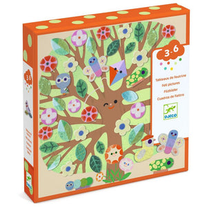 Through the Seasons with Felt Collage Stickers - Djeco