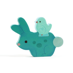 Puzz and Play Friends Wooden Puzzle - Djeco