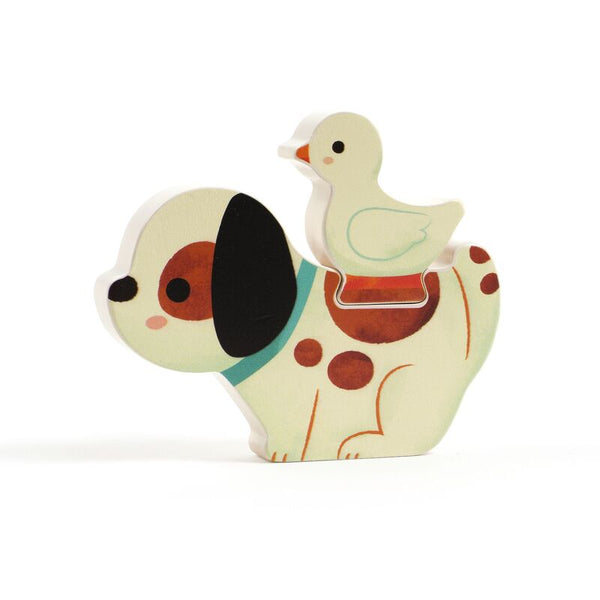 Puzz and Play Friends Wooden Puzzle - Djeco