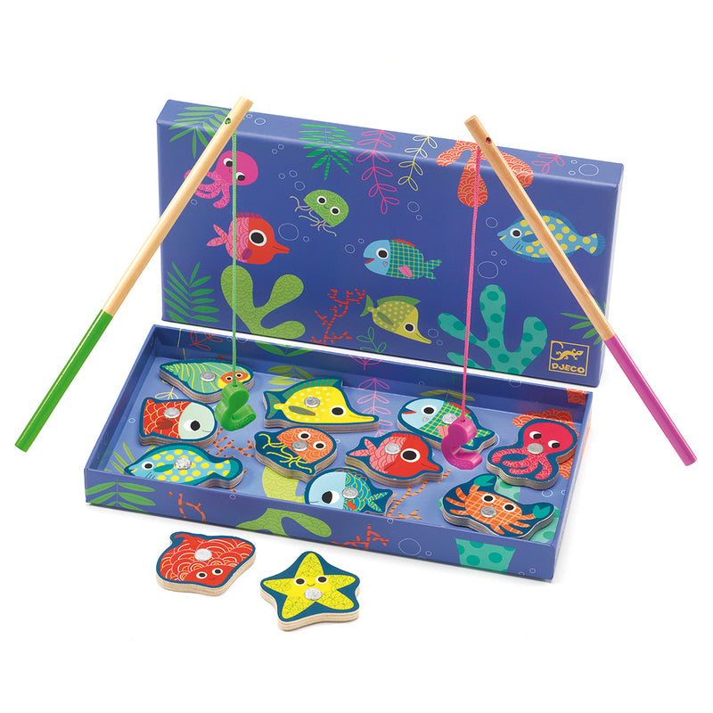 Magnetic Coloured Fishing - Djeco