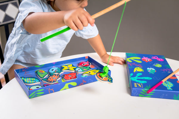 Magnetic Coloured Fishing - Djeco