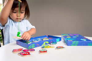 Magnetic Coloured Fishing - Djeco