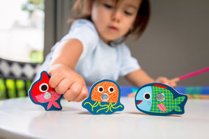 Magnetic Coloured Fishing - Djeco
