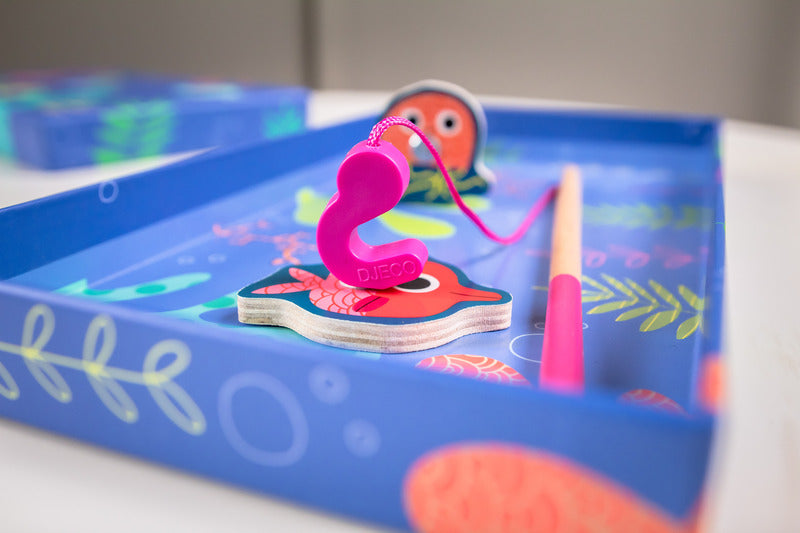 Magnetic Coloured Fishing - Djeco