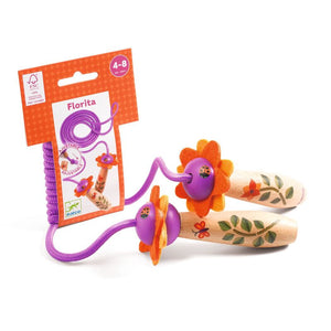 Florita Adjustable Skipping Rope for Kids - Djeco