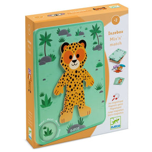 Inzebox Mix'n'match Magnetic Game - Djeco