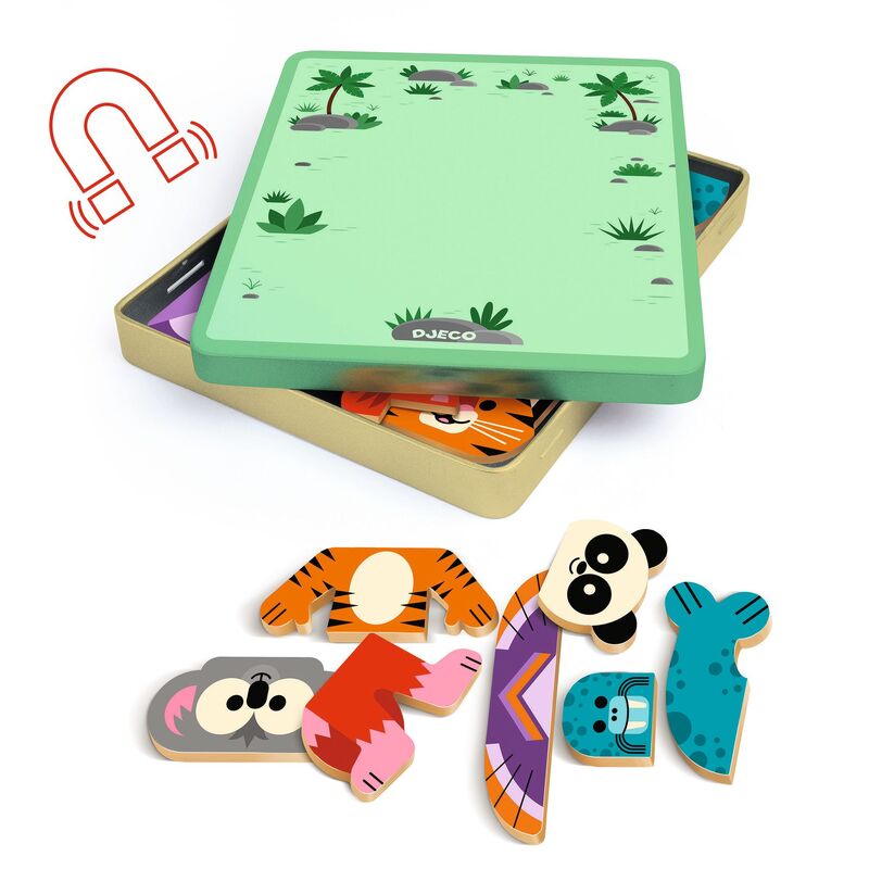 Inzebox Mix'n'match Magnetic Game - Djeco