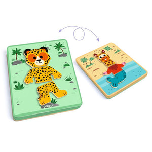 Inzebox Mix'n'match Magnetic Game - Djeco