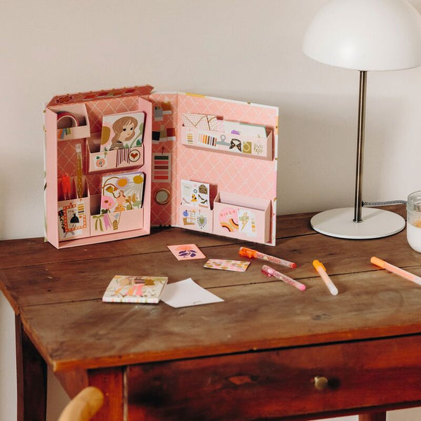Tinou Stationery Cabinet Fashion Themed - Djeco