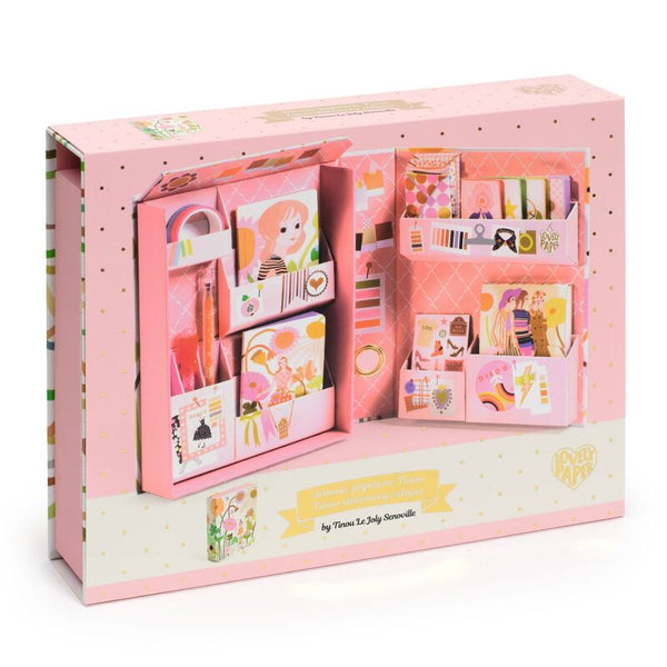 Tinou Stationery Cabinet Fashion Themed - Djeco