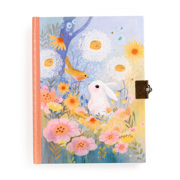 Kendra Little Secret Notebook with Magic Pen - Bunny - Djeco