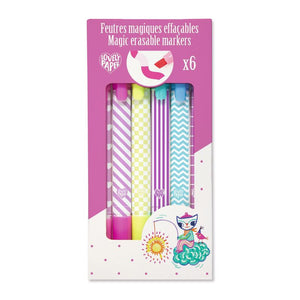 Patterned Magic Erasable Markers - Djeco
