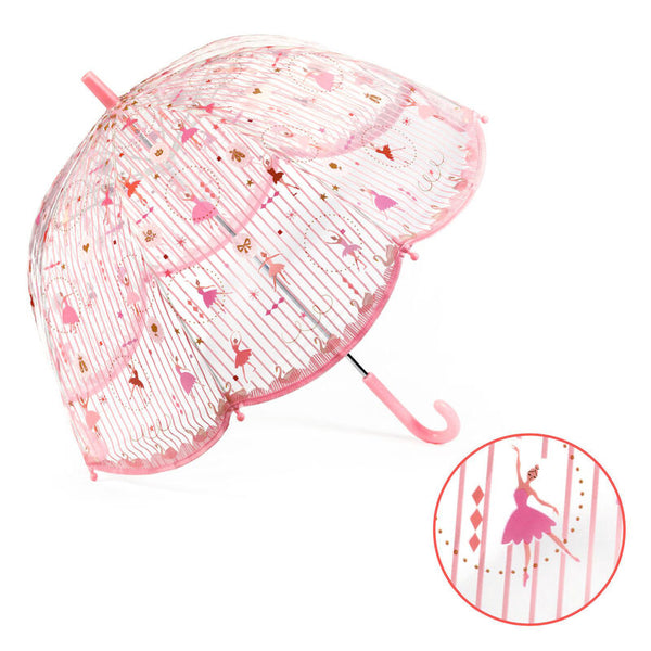 Ballerina PVC Child Umbrella - Djeco