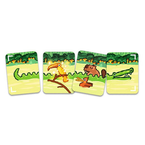 Safari Croco Risk-taking Card Players - Djeco