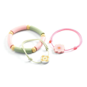 3 Bracelets in Heart Shaped Bunny Box - Djeco