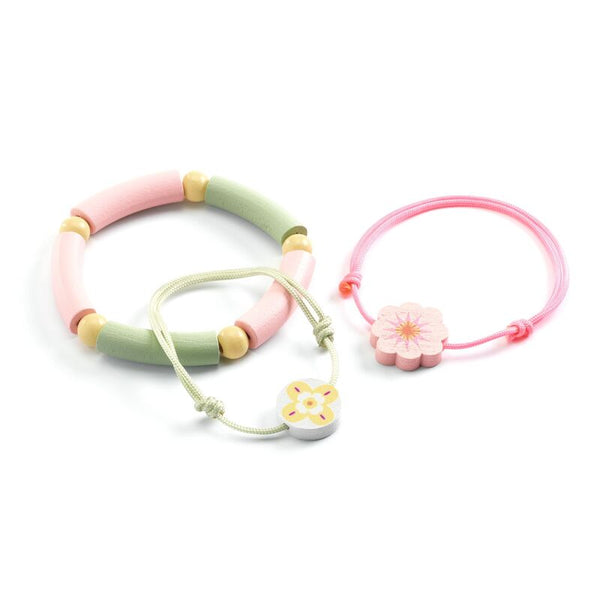 3 Bracelets in Heart Shaped Bunny Box - Djeco