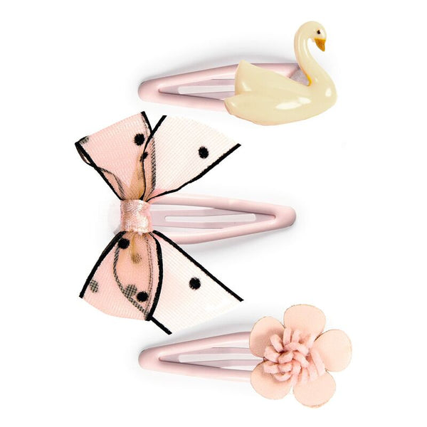 Violette Snap Hair Clip Set - Plume - Djeco