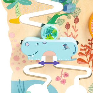 Cascadou Wooden Sliding Maze Puzzle - Djeco