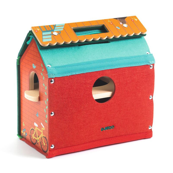 Softi House Portable Felt & Wood Play Set - Djeco