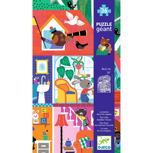 The Little Buddies 36 piece Giant Puzzle - Djeco