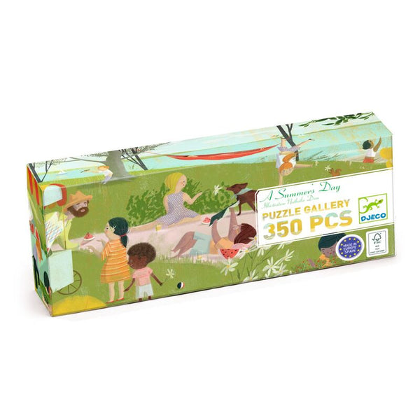 A Summers Day 350 Piece Gallery Jigsaw Puzzle - Djeco