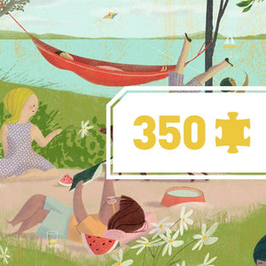 A Summers Day 350 Piece Gallery Jigsaw Puzzle - Djeco