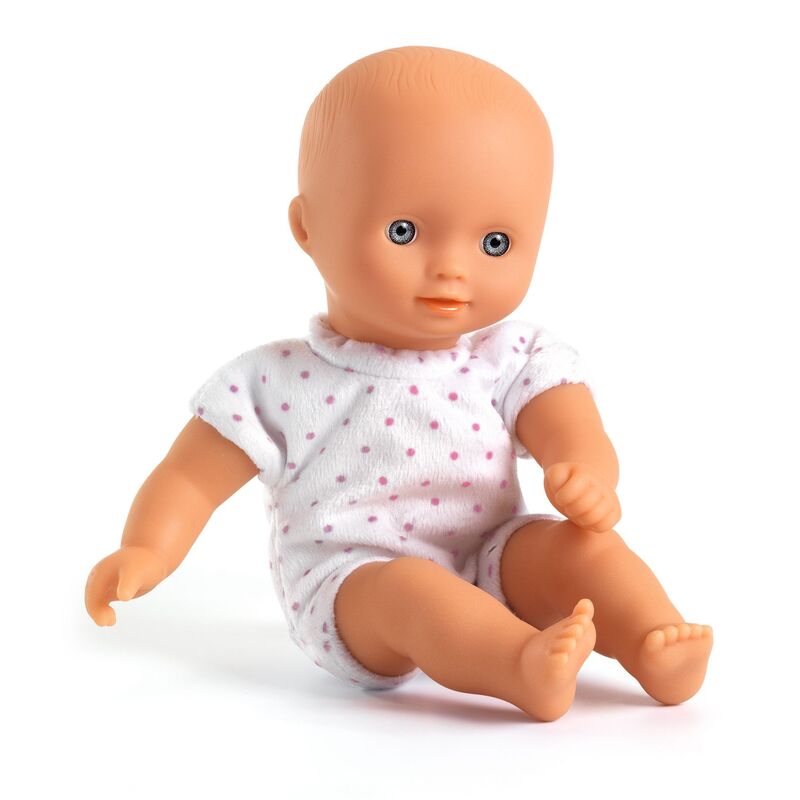 Pomea Machine Washable Barbara Mini Soft Doll 20cm - Djeco