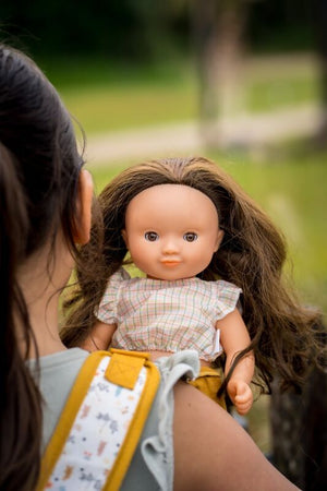 Lovely Josephine Brunette Hair Doll - Djeco