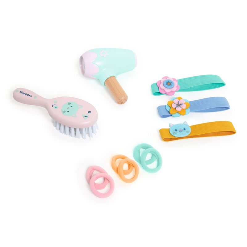 Lovely Doll Baby Pomea Hairdressing Set - Djeco