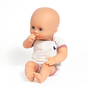 Baby Iris Soft Baby Pomea Doll - Djeco