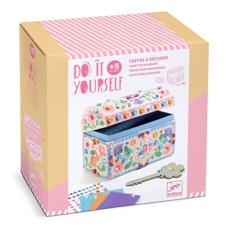 Do It Yourself Precious Treasure Chest - Djeco