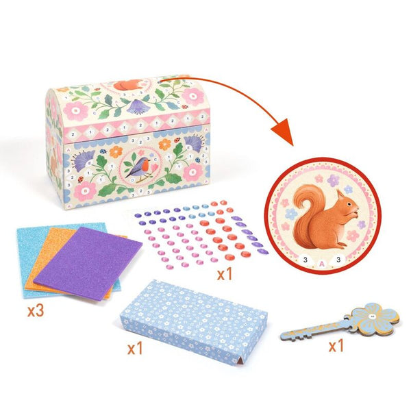 Do It Yourself Precious Treasure Chest - Djeco