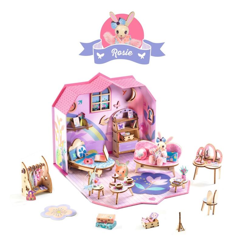 Rosie Mi House Model-making Minature Home Kit - Djeco