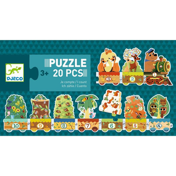 I Count 20pc Puzzle - Djeco
