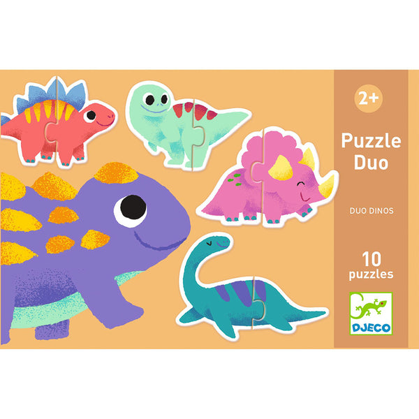 Duo Dinosaur 20pc Puzzle- Djeco